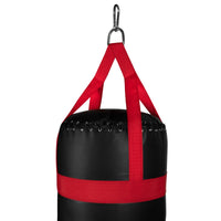 variant:80 lbs::TITLE Boxing Titantic Flex-Strike Heavy Bag top of bag