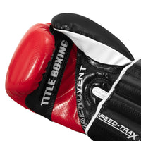 variant:lifestyle::TITLE Boxing Speed-Trax Weighted Bag Gloves lay down view