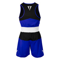 variant:blue/black::TITLE Boxing Latitude Amateur Boxing Set back view full set