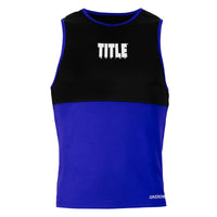 variant:blue/black::TITLE Boxing Latitude Amateur Boxing Set front view shirt
