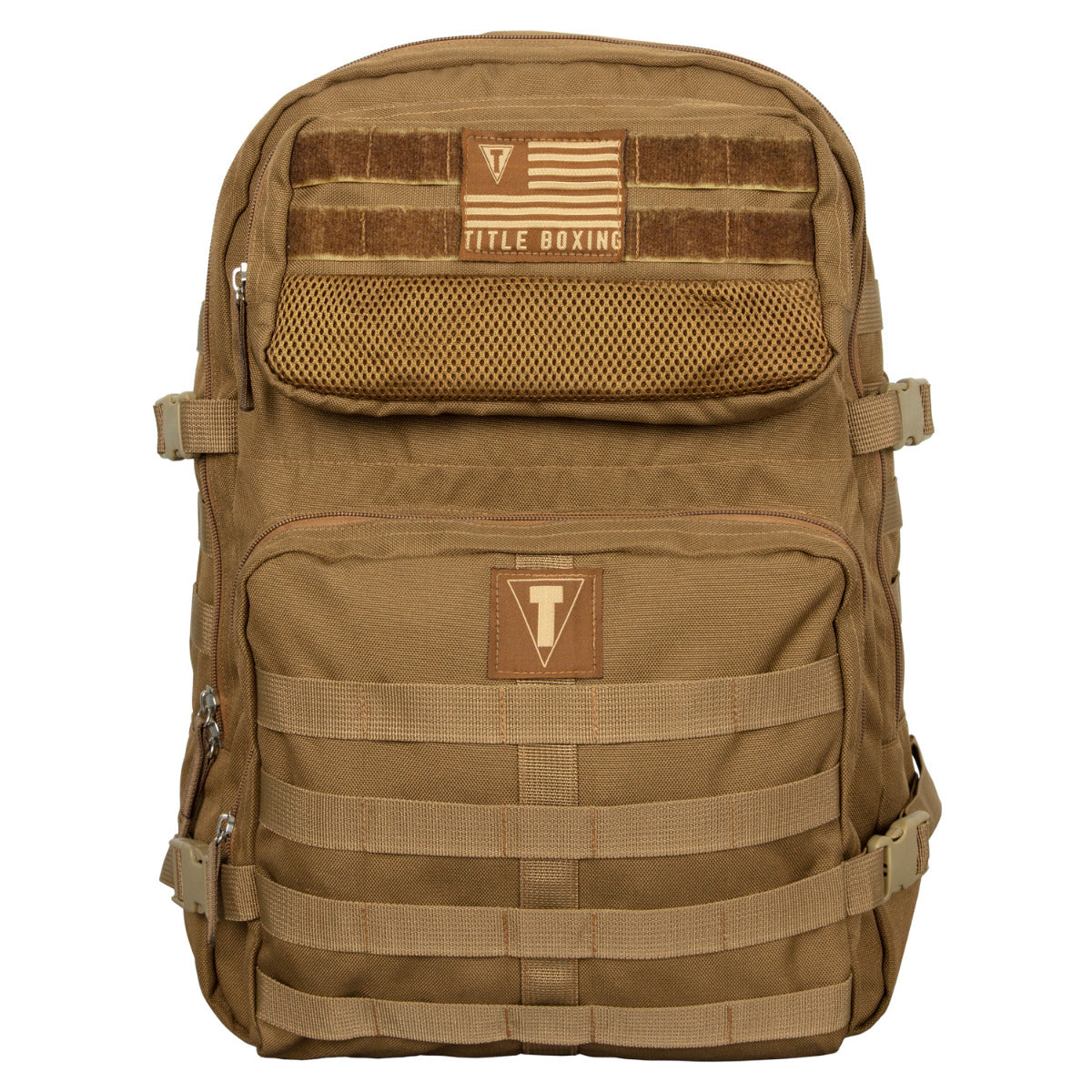color:Desert Sand::TITLE Boxing Tactical Combat Backpack main view