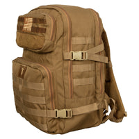 variant:Desert Sand::TITLE Boxing Tactical Combat Backpack side view