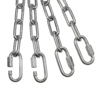 variant:lifestyle::TITLE Boxing Club Heavy Bag Chain System 4.0 close up view of the end of the chain