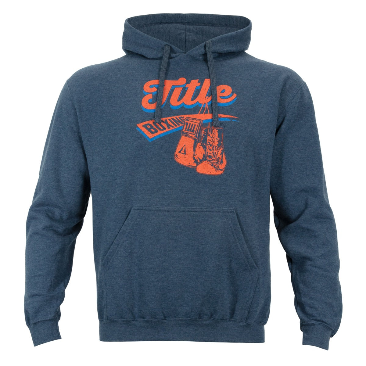 color:blue::TITLE Boxing Classic Script Hoodie