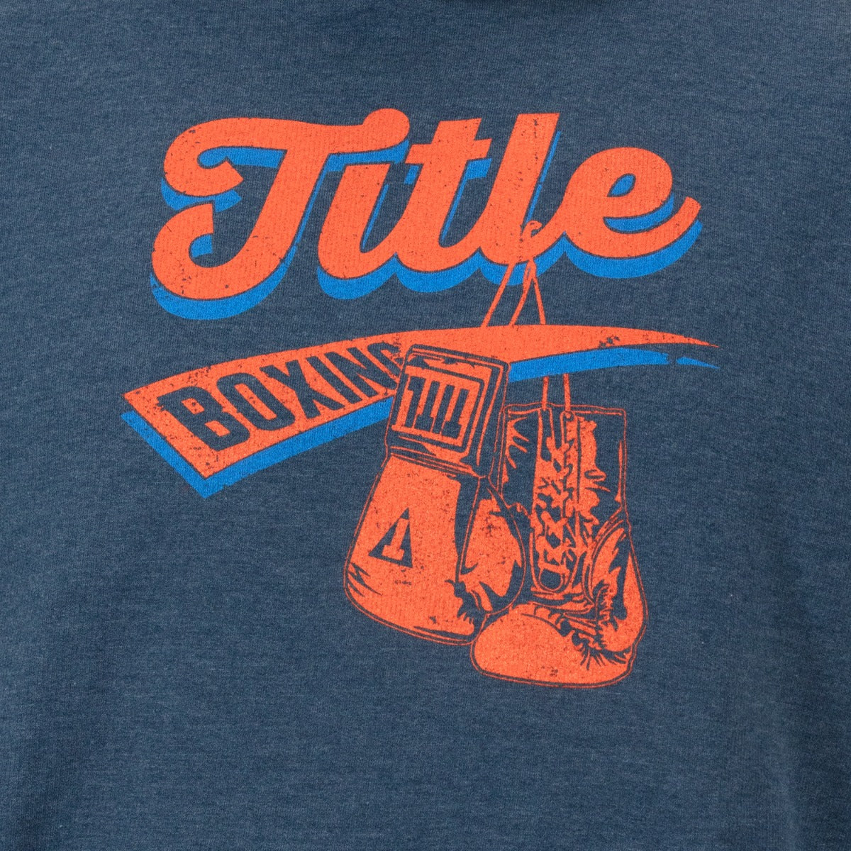variant:blue::TITLE Boxing Classic Script Hoodie