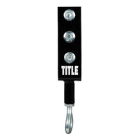 variant:lifestyle::TITLE Boxing Heavy Duty Wood Beam Hanger side view with bolts