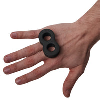 variant:lifestyle::TITLE Boxing Knuckle Donuts double donut on a boxer's fist