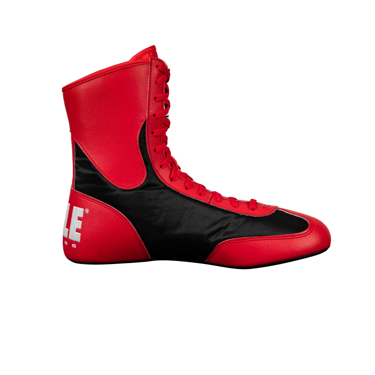 variant:Red/Black::TITLE Boxing Speed-Flex Encore Mid-Top Shoes right view