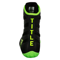 variant:Black/Neon Green::TITLE Boxing Total Balance Shoes back view