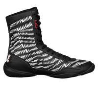 variant:Black/White::TITLE Boxing Predator Shoes 2.0 right view