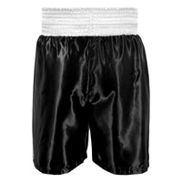 variant:black/white::TITLE Boxing Edge Boxing Trunks 2.0 back view