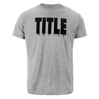 color:Grey/Black::TITLE Boxing Iconic Block Tee