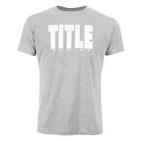 color:Grey/White::TITLE Boxing Iconic Block Tee