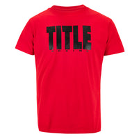 color:Red/Black::TITLE Boxing Iconic Block Tee