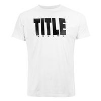 color:White/Black::TITLE Boxing Iconic Block Tee