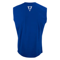 variant:Blue/White::TITLE Boxing Iconic Block Muscle Tee back view
