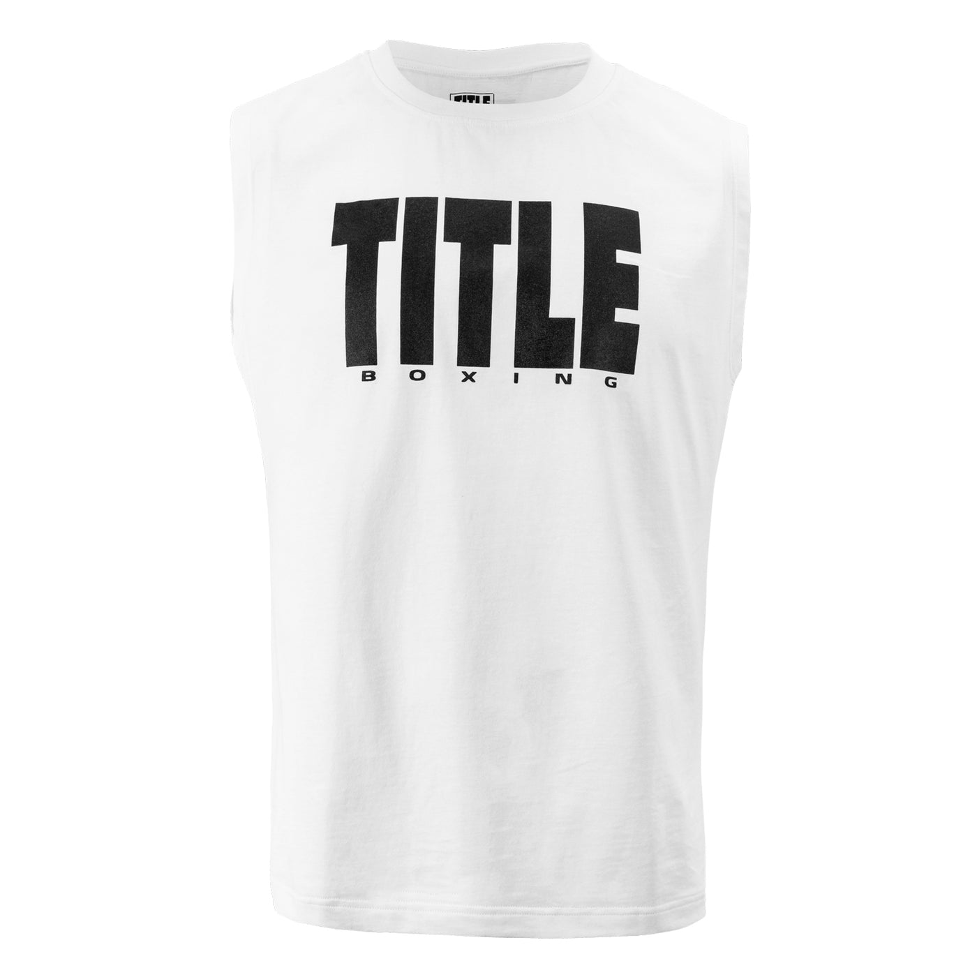 color:White::TITLE Boxing Iconic Block Muscle Tee