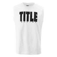 color:White::TITLE Boxing Iconic Block Muscle Tee