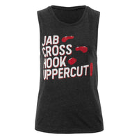 variant:lifestyle::TITLE Boxing Jab Cross Women's Muscle Tee