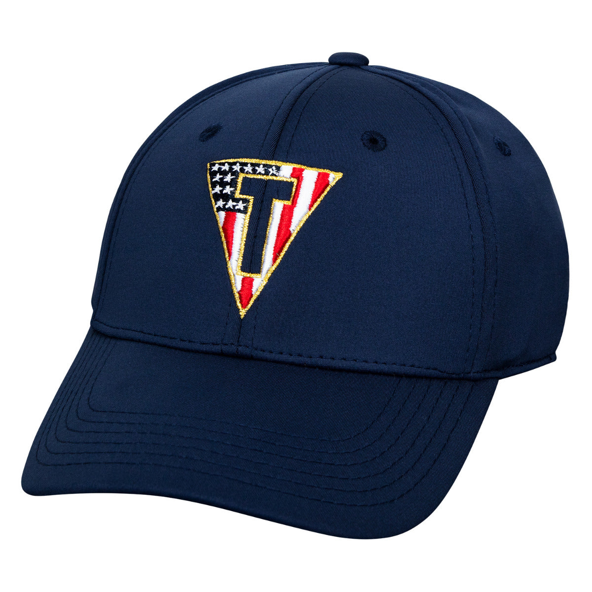 variant:lifestyle::TITLE Boxing Fitted Flag T Cap