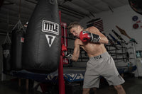 variant:Lifestyle::TITLE Boxing Tear Drop Heavy Bag uppercut