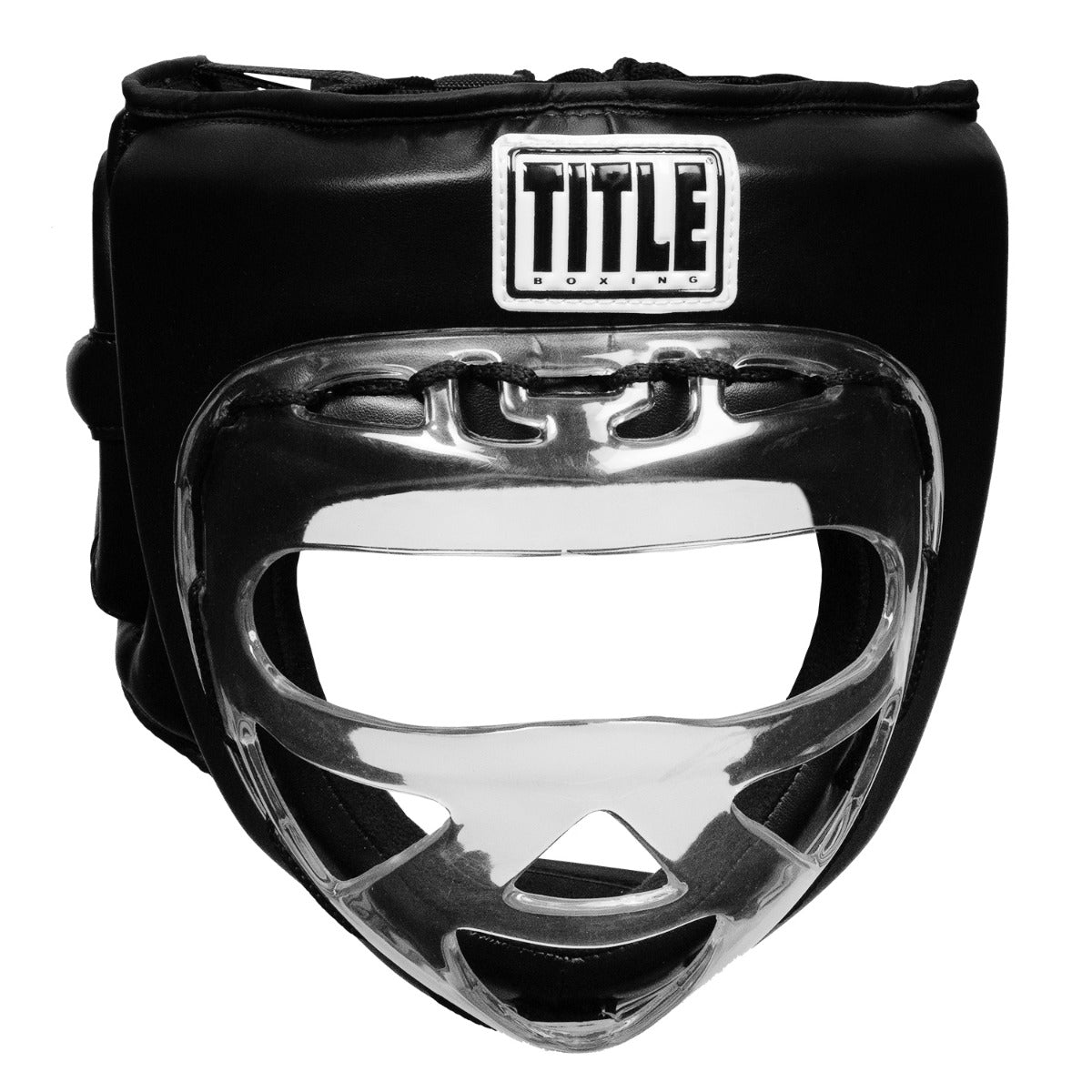 variant:lifestyle::TITLE Boxing Face Shield No-Contact Headgear 2.0 front view