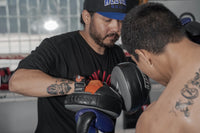 variant:lifestyle::TITLE Boxing Ionic Strike Punch Mitts