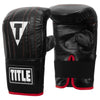 TITLE Boxing Professional Old School Leather Bag Gloves 3.0 side view