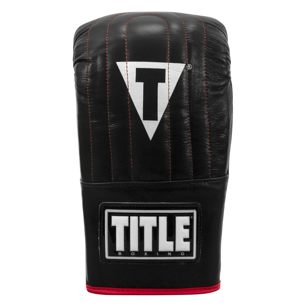 variant:lifestyle::TITLE Boxing Professional Old School Leather Bag Gloves 3.0 front view