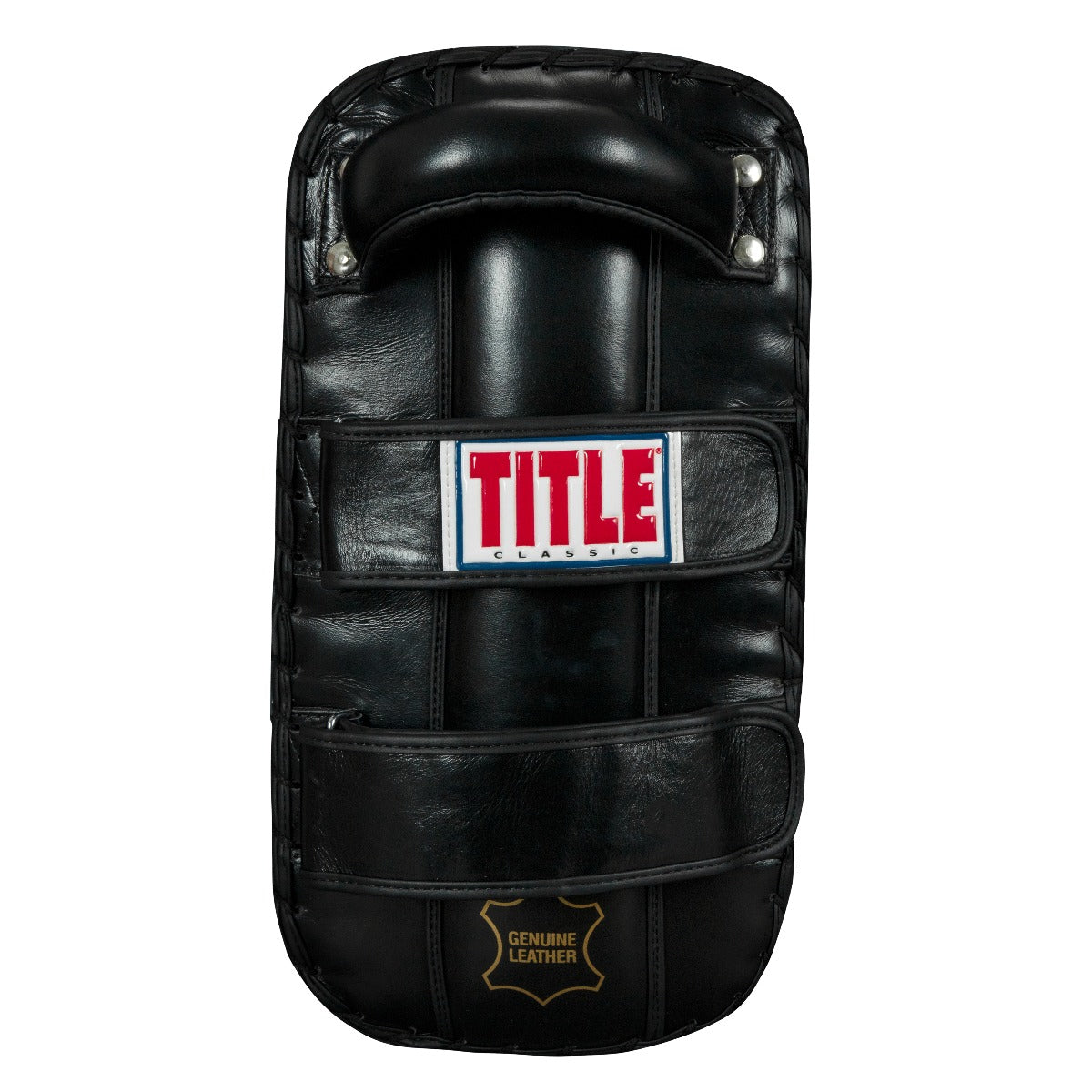 variant:lifestyle::TITLE Classic Pro Leather Thai Pads 3.0 (pair) back view