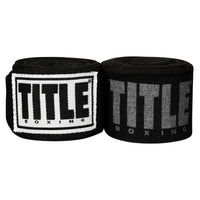 color:Black::TITLE Boxing Power-Flex Elite 180" Fist Wrap