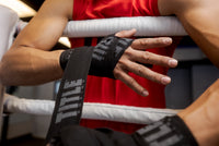 variant:Black::TITLE Boxing Power-Flex Elite 180" Fist Wrap