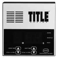 variant:lifestyle::TITLE Boxing Professional Gym Timer front view