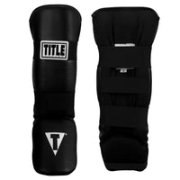 variant:lifestyle::TITLE Boxing Vinyl Shin-Instep Guards 2.0 alternate view