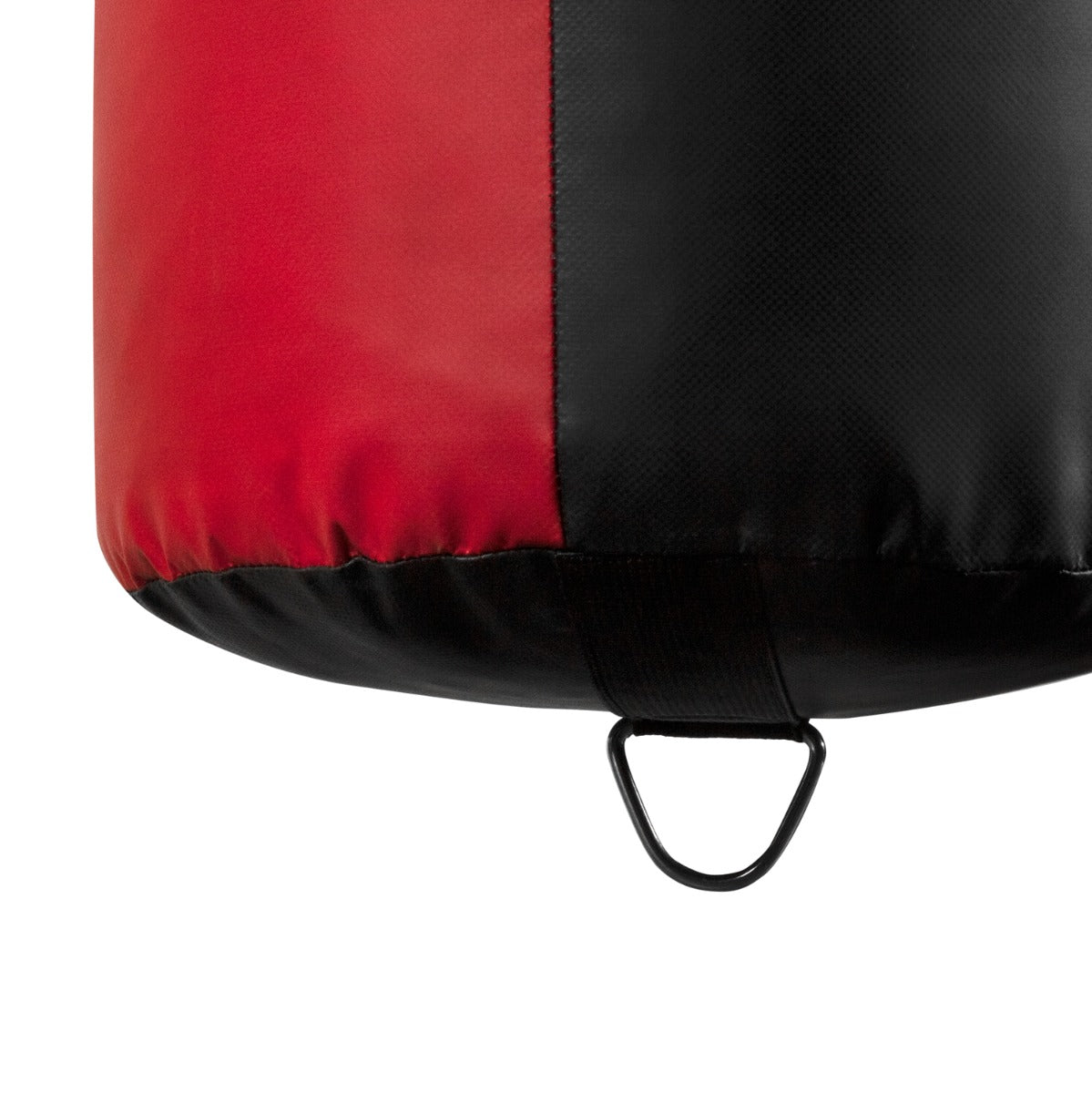 variant:lifestyle::TITLE Boxing Synthetic Leather Heavy Bag (Unfilled) bottom view close up