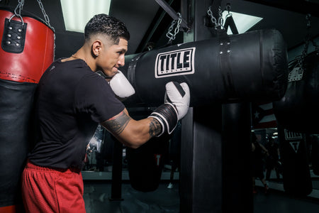 TITLE Synthetic Leather Uppercut Heavy Bag