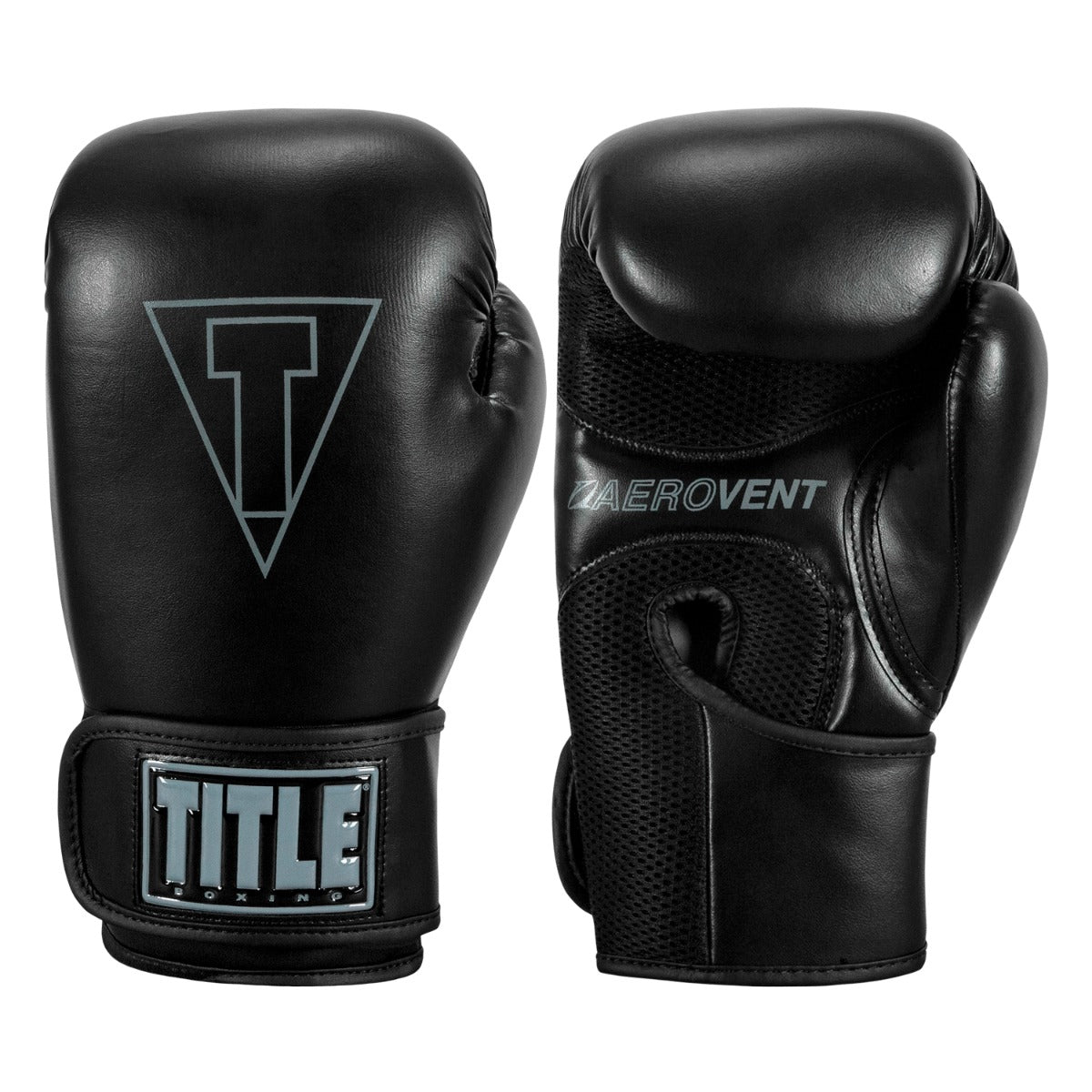 color:Black::TITLE Boxing Vegan Fitness Bag Gloves