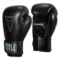 variant:Black::TITLE Boxing Vegan Fitness Bag Gloves side view