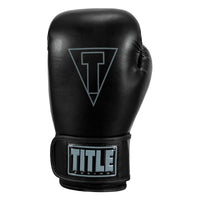 variant:Black::TITLE Boxing Vegan Fitness Bag Gloves front view