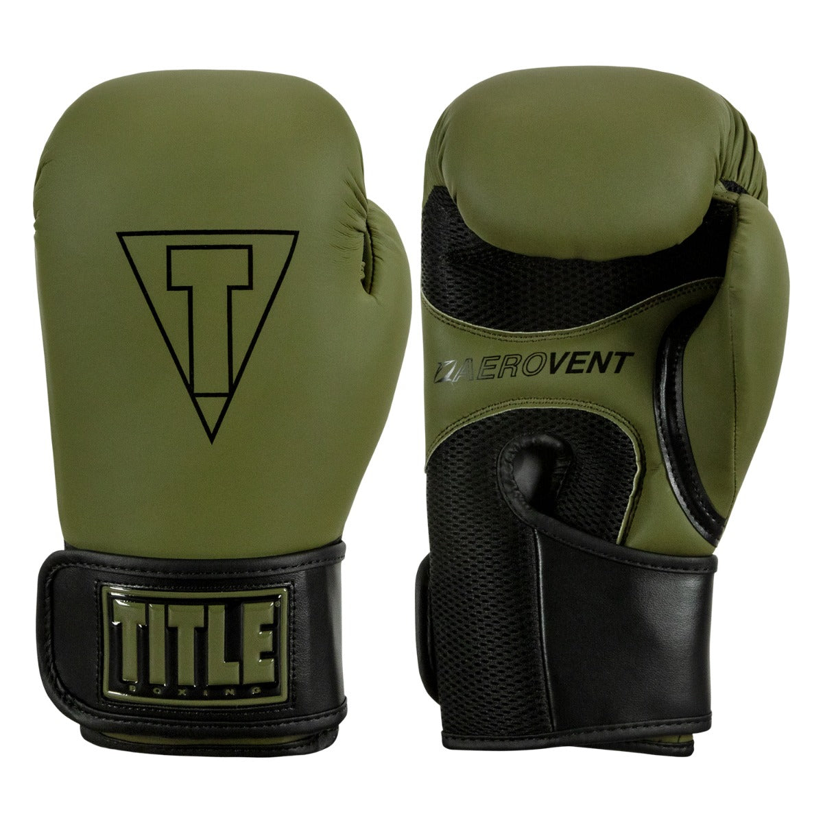 color:Green/Black::TITLE Boxing Vegan Fitness Bag Gloves