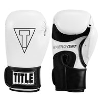 color:White/Black::TITLE Boxing Vegan Fitness Bag Gloves 