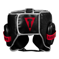 variant:lifestyle::TITLE Boxing Valiant Training Headgear back view
