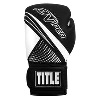 variant:Black/White::Viper by TITLE Boxing Strike Select Bag Gloves 2.0 front view