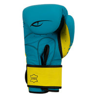 variant:Blue/Lime::Viper by TITLE Boxing Select Training Gloves 2.0 back view