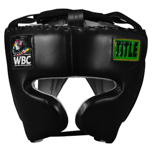 Title Boxing WBC by Title Sparring Headgear boxing headgear view 1
