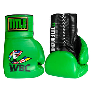専用　タイトル　TITLE Boxing WBC バッググローブ 12オンス TITLE(タイトル) WBC Green Belt トレーニング・グローブ