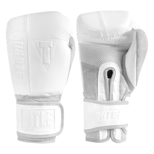TITLE White Heavy Bag Gloves