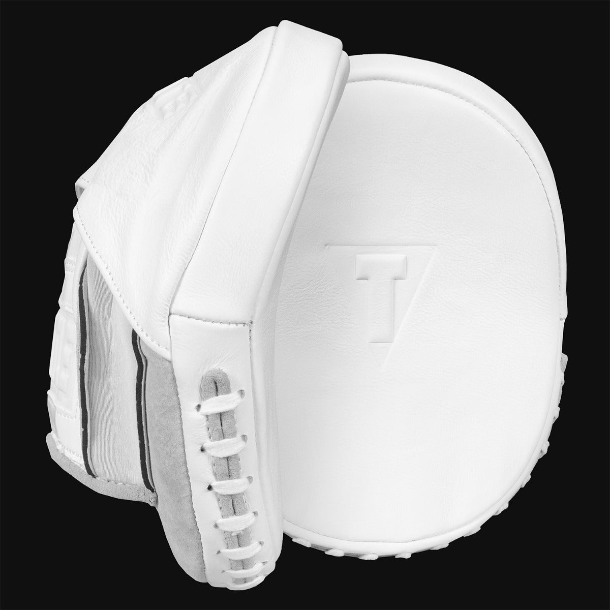 variant:Lifestyle::TITLE White Punch Mitts 2.0 side view