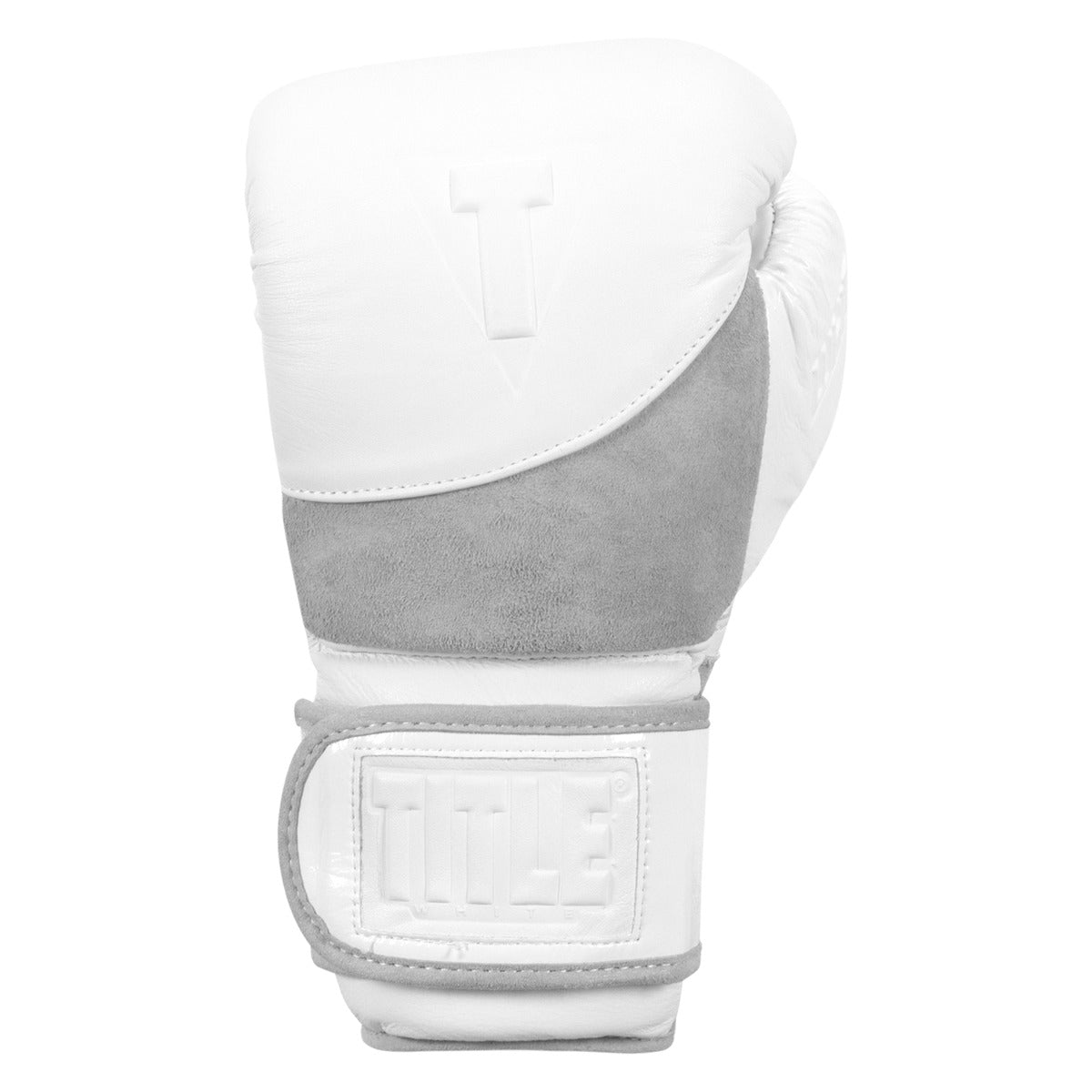 variant:lifestyle::TITLE White Boxing Pro Bag Gloves front view