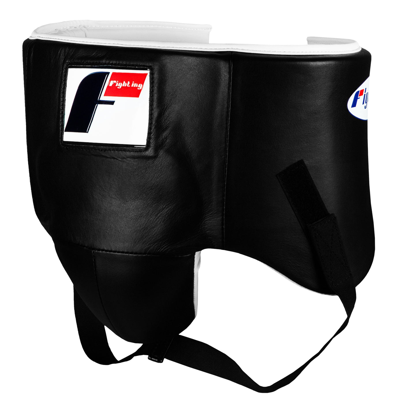 color:Black::Fighting Pro Protective Cup front view